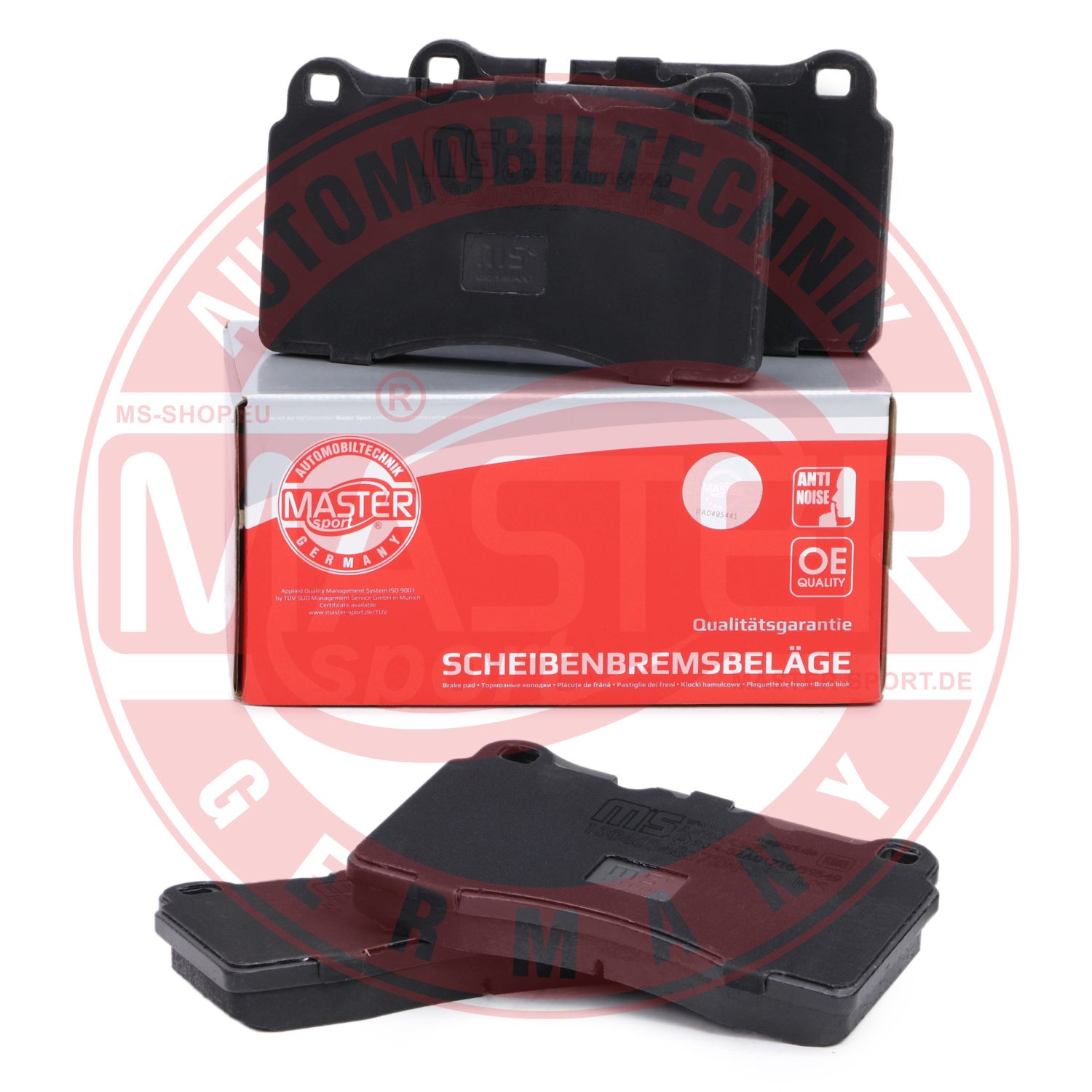 Placute frana MASTERSPORT GERMANY 13046048372N-SET-MS